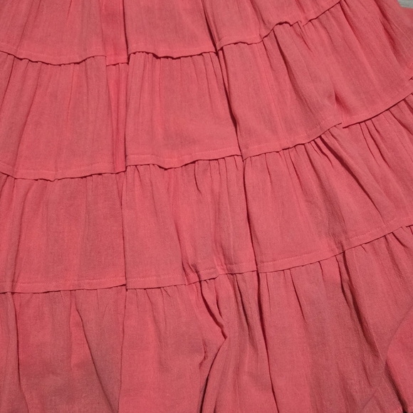 NWOT Free People Endless Summer Moonlight Chic Coral Halter Maxi Dress Size XS - Picture 15 of 16